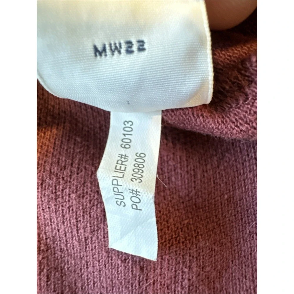Polo by Ralph Lauren Shirt Men Maroon Sz XXL Long Sleeve 90s Vintage 1/4 Button